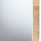 Baxton Studio Bella Modern Bohemian Natural Brown Mahognay Wood and Natural Rattan Oval Mirror 226-13097-ZORO - alternate 3
